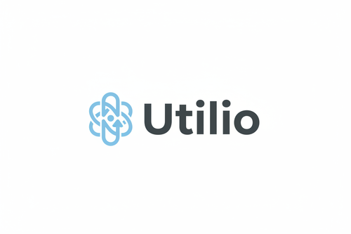 Utilio Logo mit Icon